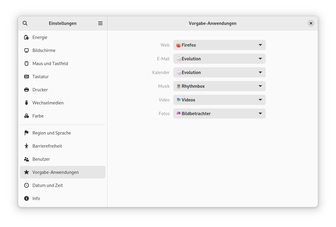 standard-anwendungen