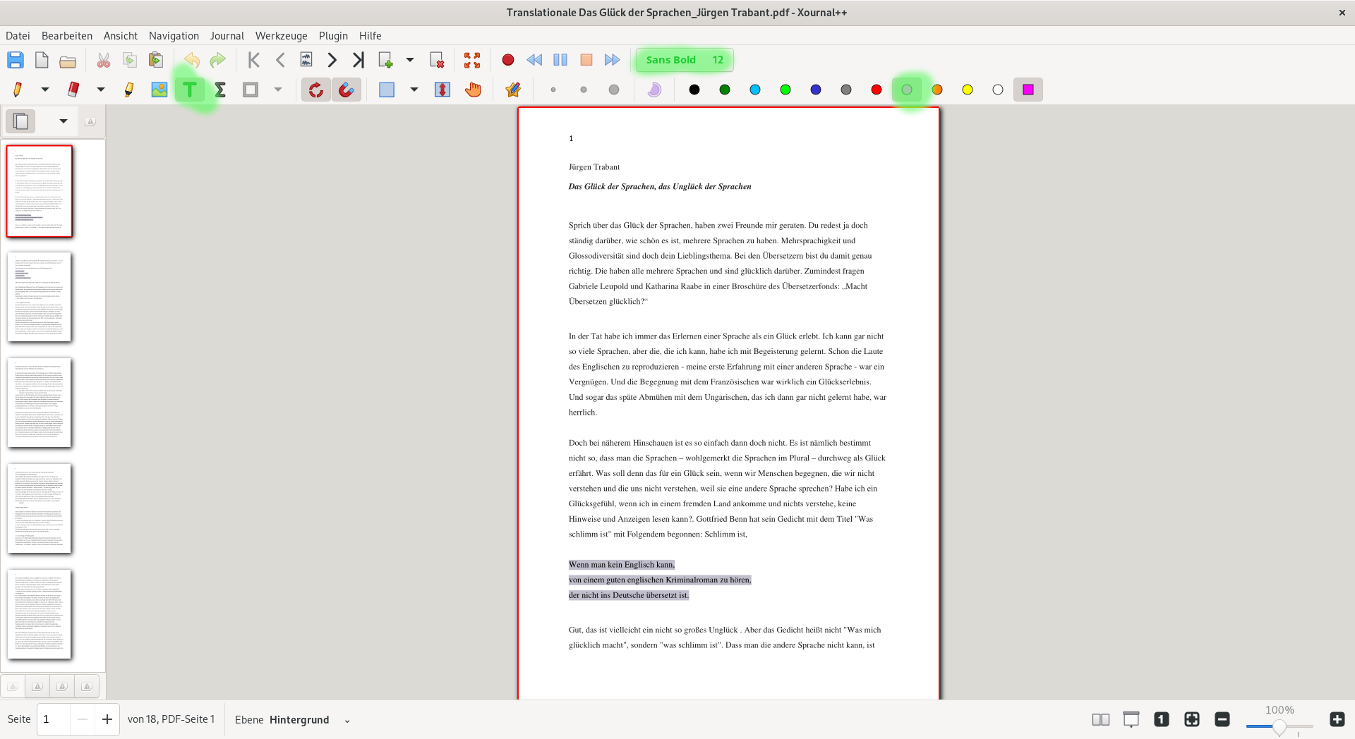 xournal-einstellungen
